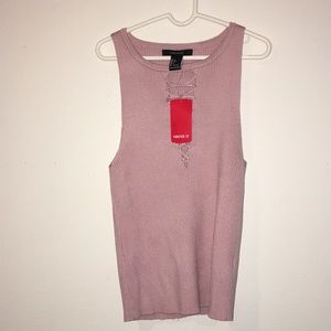 Open chest tank top